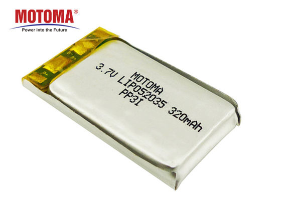 Bluetooth-Hoofdtelefoon 3,7 V 320mah Li Po Battery 500 keer het cyclusleven