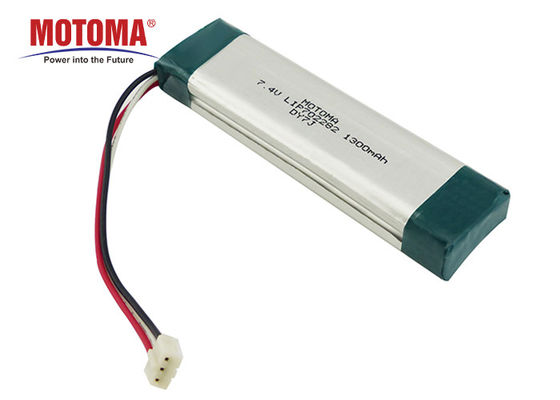 Medische het Lithiumbatterij 3.7V 1300mAh van MOTOMA met Intelligente Bescherming