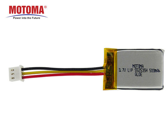 Fleet GPS Tracker Battery 552535 500mah High Temperature 1 Year Shelf Time