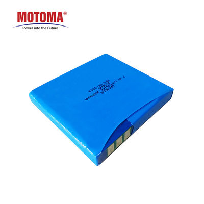 500 Times POS Machine Battery , Dual IC Chips 2600mah Lipo Battery BIS Certificate