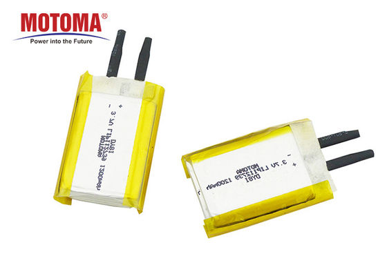3.7V 1200mAh Rechargable Lithium-Ion Battery 1.1*27*39mm Motoma Batteries For IOT Devices