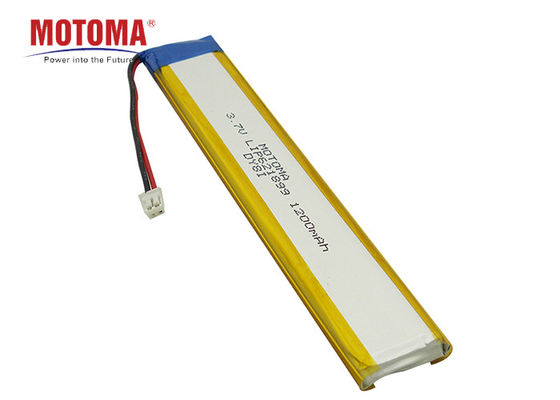 Rechargeable Lithium Ion Battery 3.7 V 1200mah With UL IEC KC Cetificates