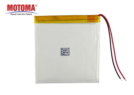 Lightweight 85mah GPS Tracker Battery , 0.9mm Ultra Thin Lipo Battery