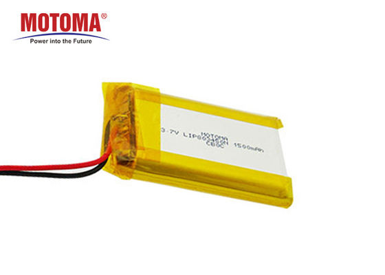 POS Machine 3.7 V 1500mah Lipo Battery Super Slim With 500 times cycle life
