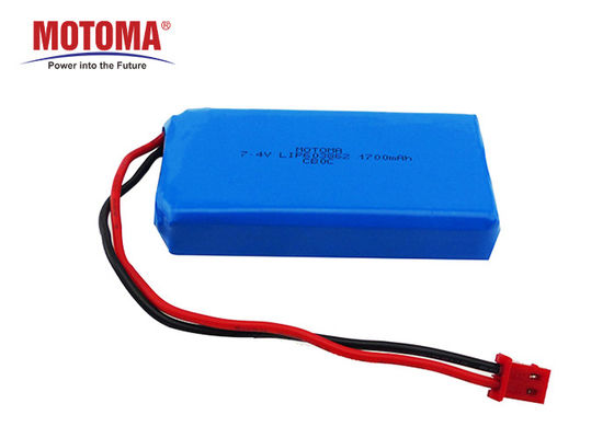 7.4V 1700mah Smart Watch Battery 500 times With High Energy Density