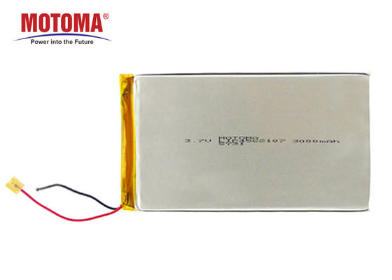 High Capacity High Power Rechargable Battery 3.7V3000mah 4.5*62*107mm Long Cycle Time Wearable Device Battery Pack