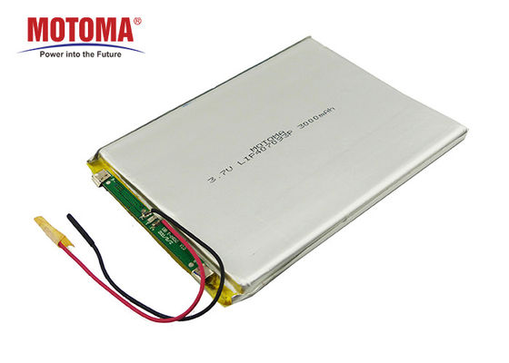 MOTOMA Deep Cycle Lithium Lipo Battery Rechargeable 3.7V 3000mAh