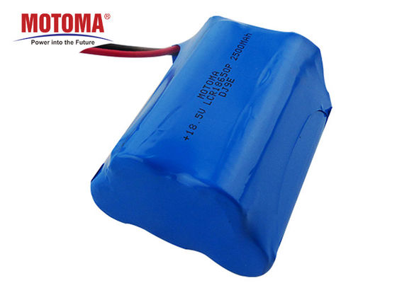 High Power Lithium Cylindrical Battery Pack 18.5V 2500mAh For Power Tools