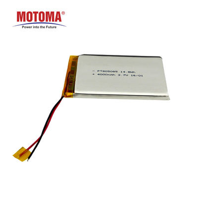 MOTOMA Lithium Ion Battery Cells , Rechargeable Li Ion Battery 3.7 V 4000mAh
