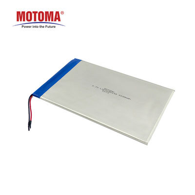 3mm Thickness Tablet Lithium Battery For PC And Pad  3400mAh
